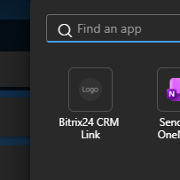 Bitrix24 CRM Link add-in